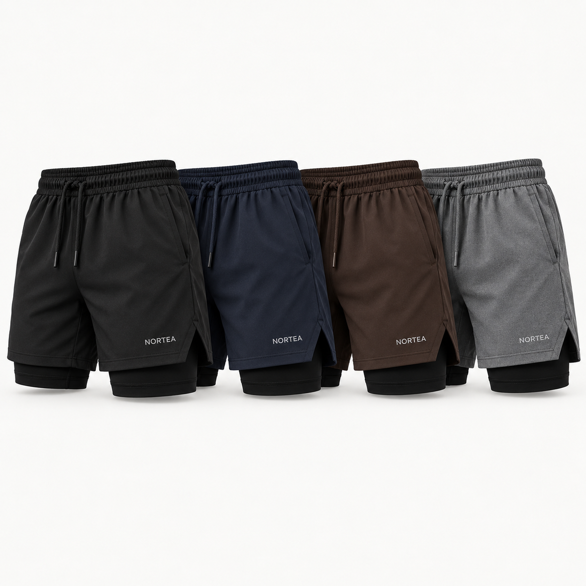Kit 2 Shorts 2 em 1