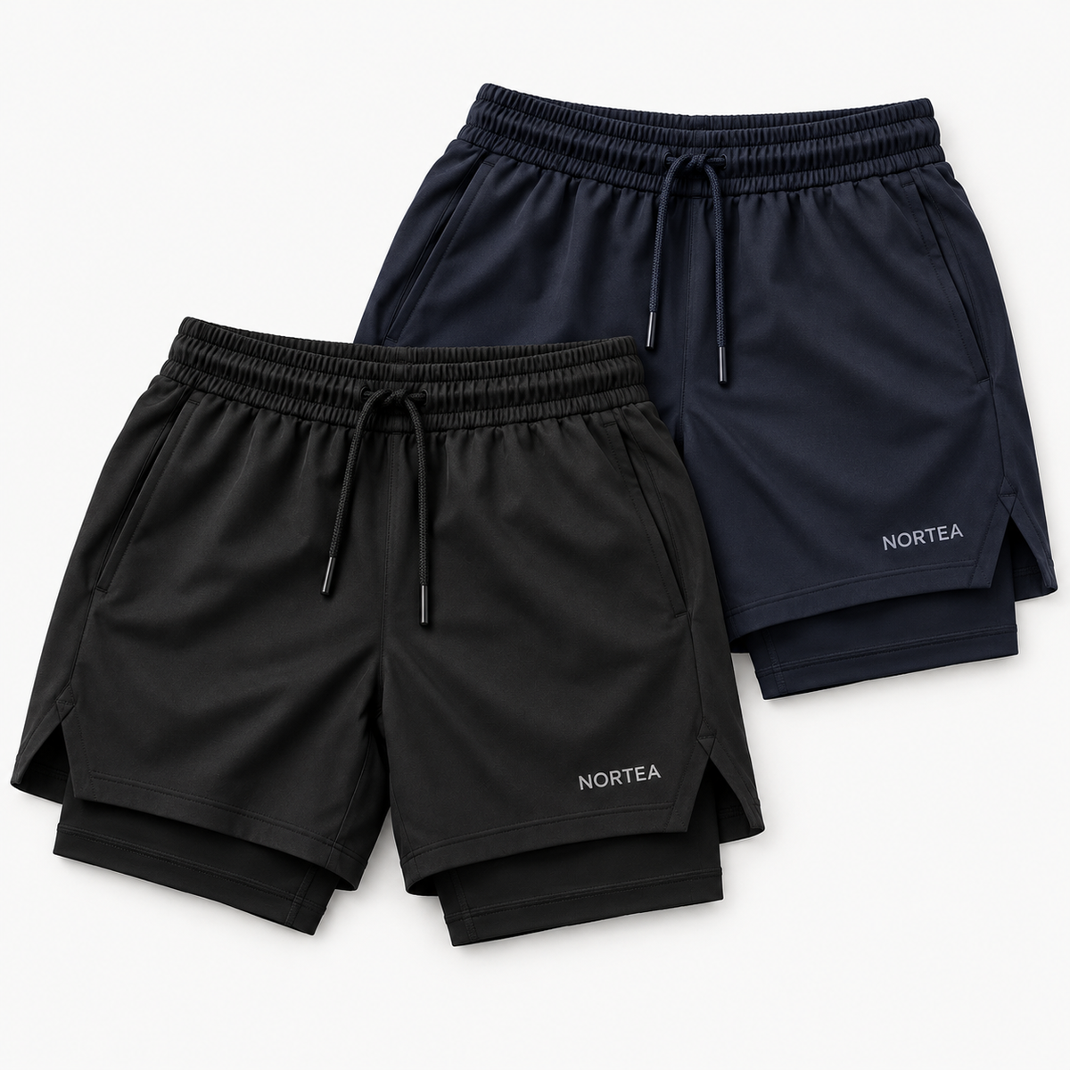 Kit 2 Shorts 2 em 1